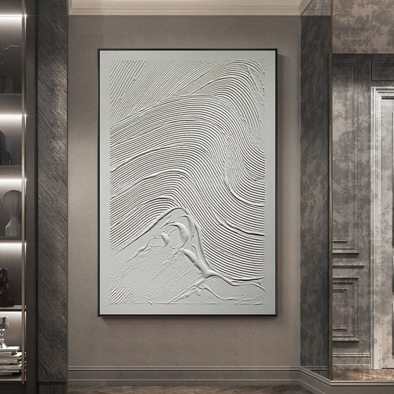 Minimalist Plaster Art "Flow“