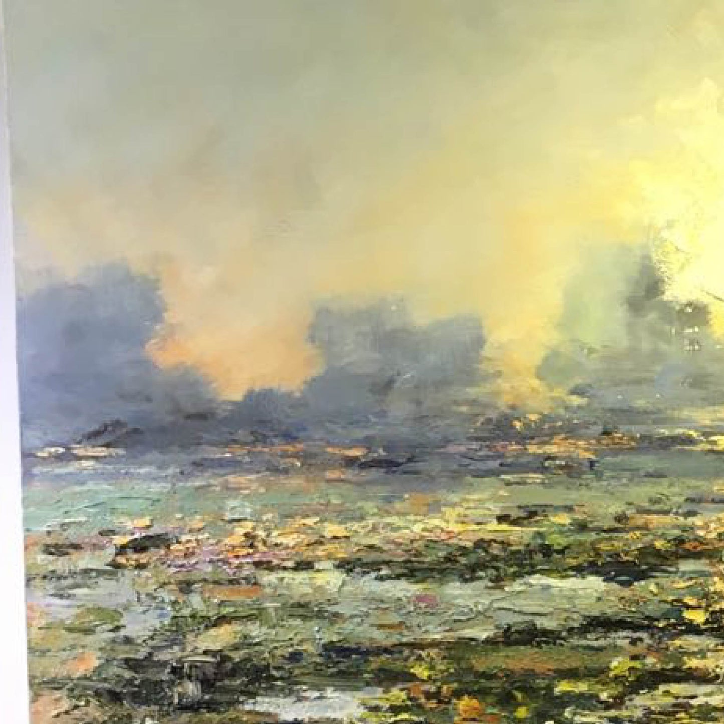 landscape painting"Dawn - Dusk Crossing"