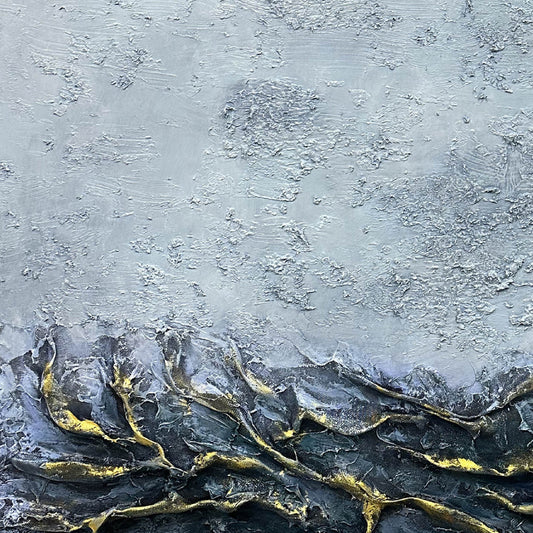 Abstract Painting"Abyssal Vein"