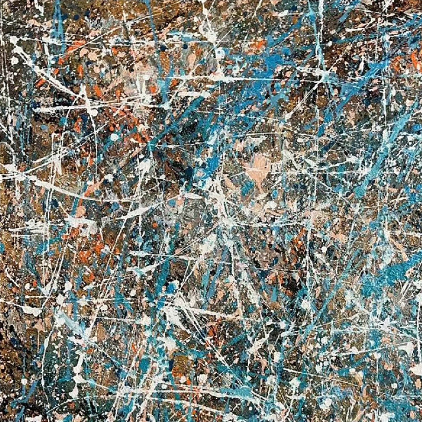 Abstract Painting"Rhythm in Disorder"