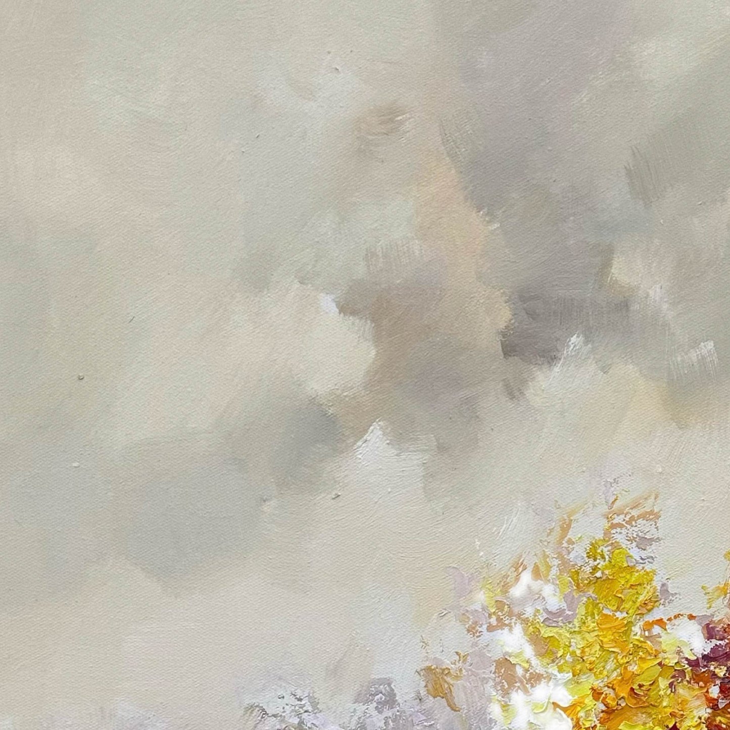 TexturedPainting"Color Dance in the Forest"