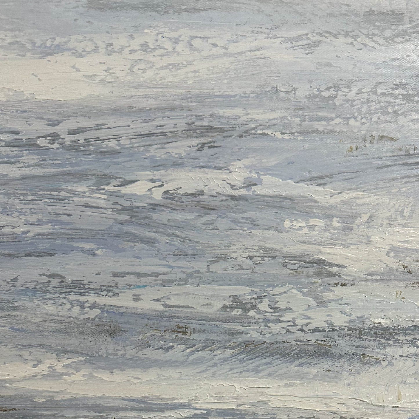 Texture Abstract Painting“Water - Sky: Light and Shadow Variation”