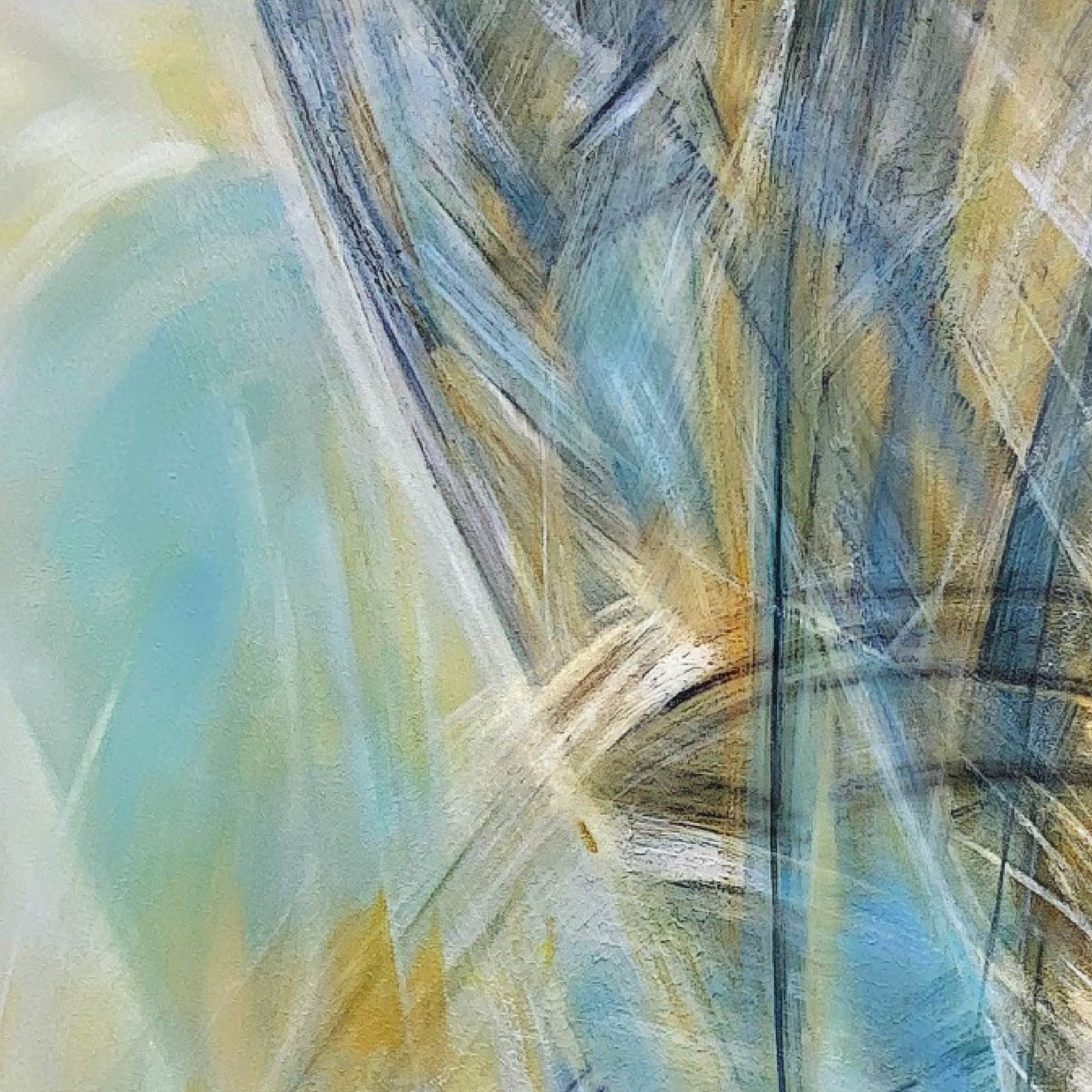 Abstract Painting"Spatial Leap"