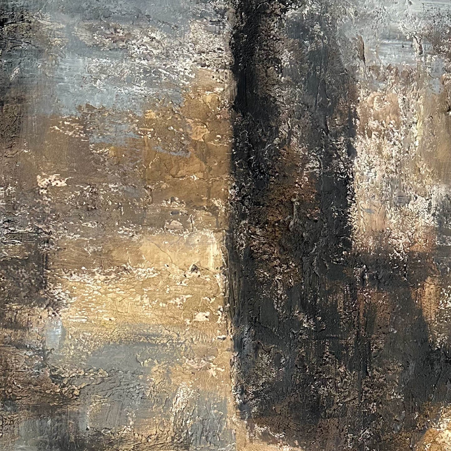 Abstract Painting"Fragments of Old Dreams"