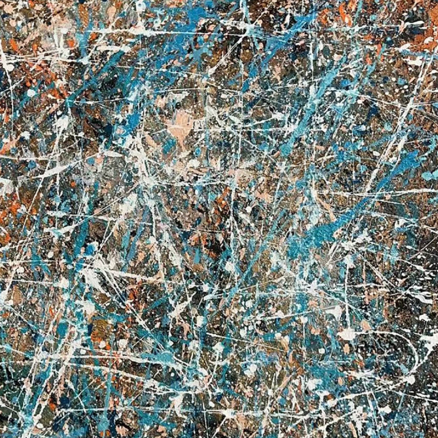 Abstract Painting"Rhythm in Disorder"