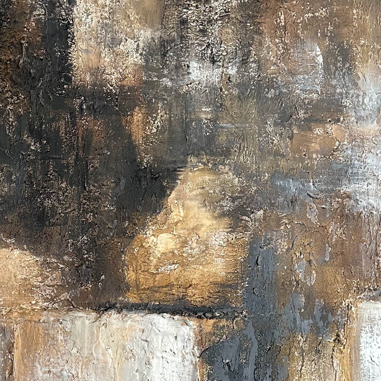 Abstract Painting"Fragments of Old Dreams"