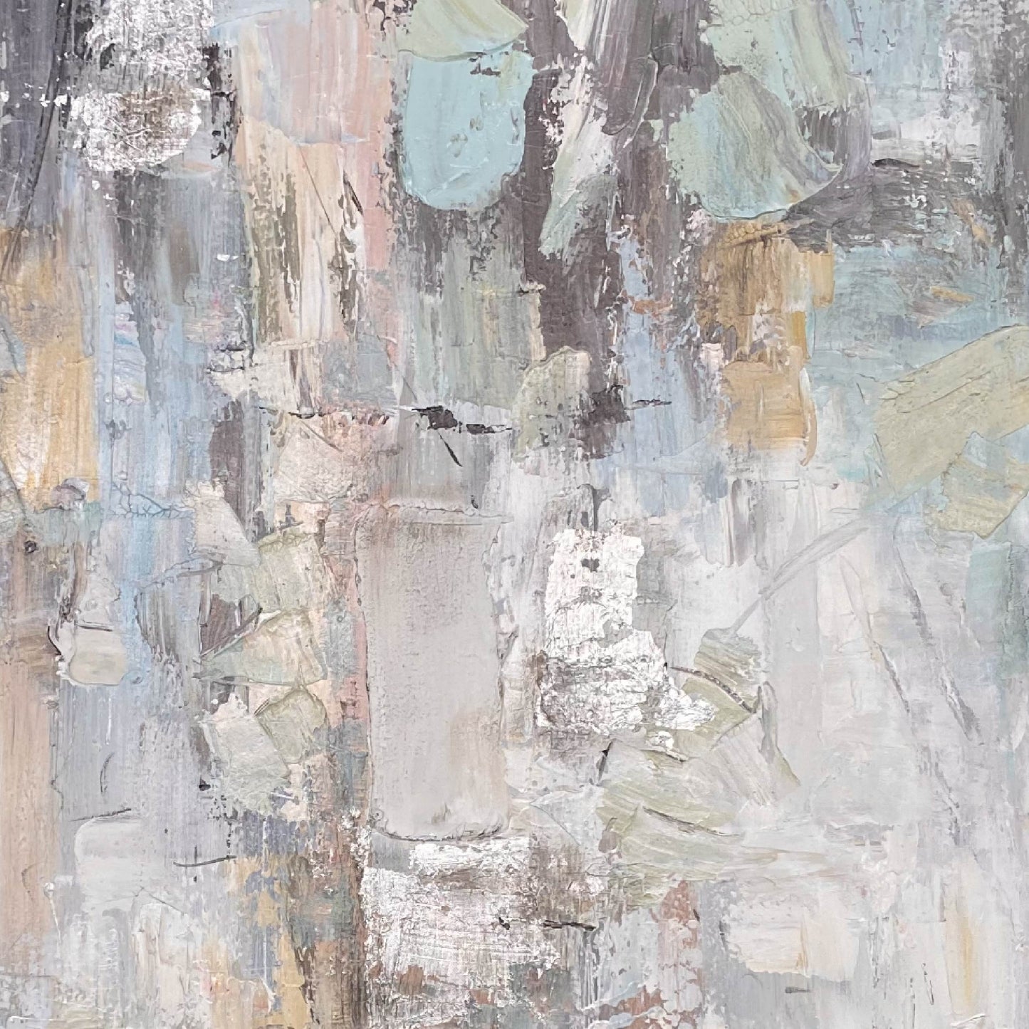texture painting"Abstract Emotion Field"