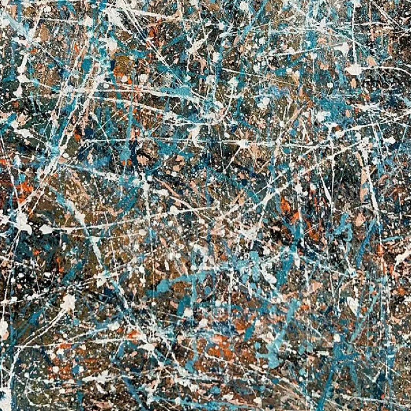 Abstract Painting"Rhythm in Disorder"
