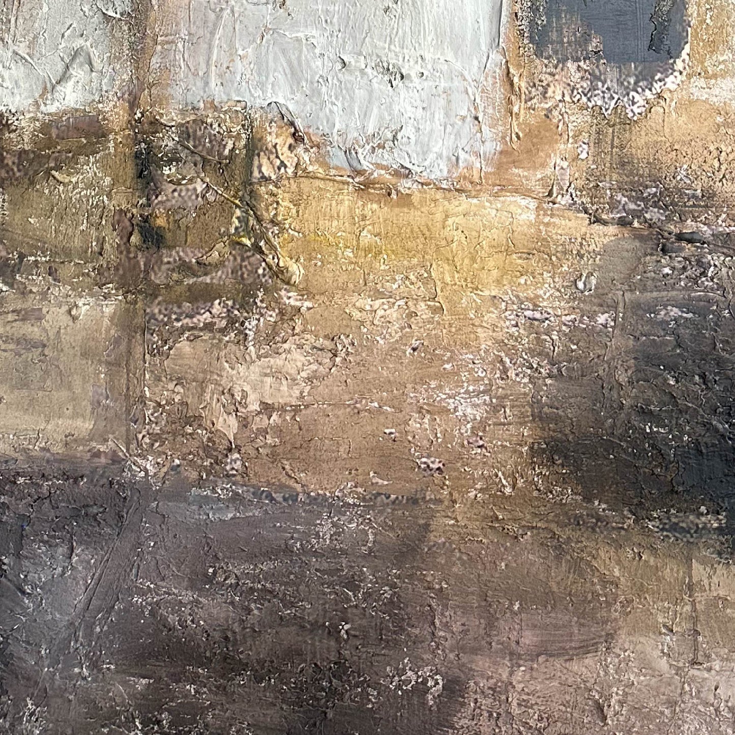 Abstract Painting"Fragments of Old Dreams"