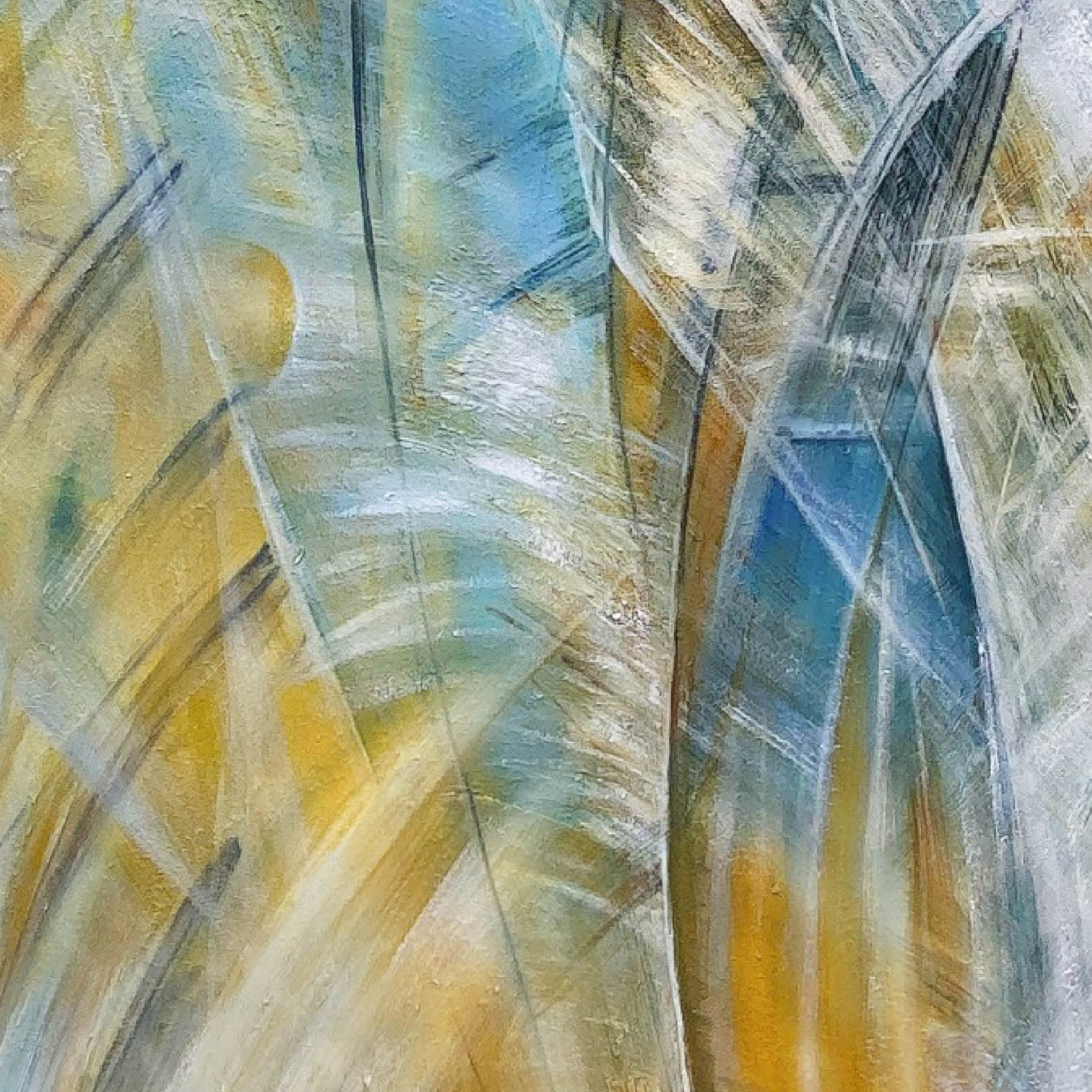 Abstract Painting"Spatial Leap"