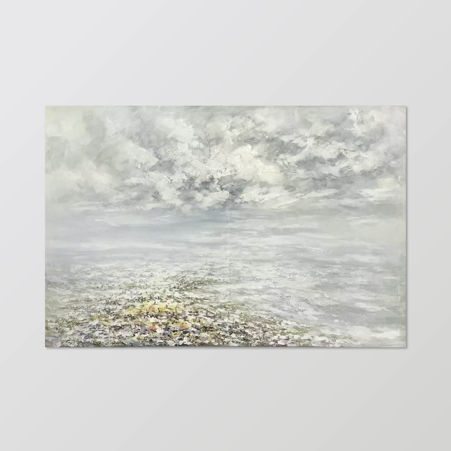 landscape painting"Shadow of Clouds and Charm of Waters "