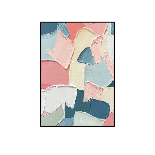 Abstract Plaster Painting "Fragments of Emotion"