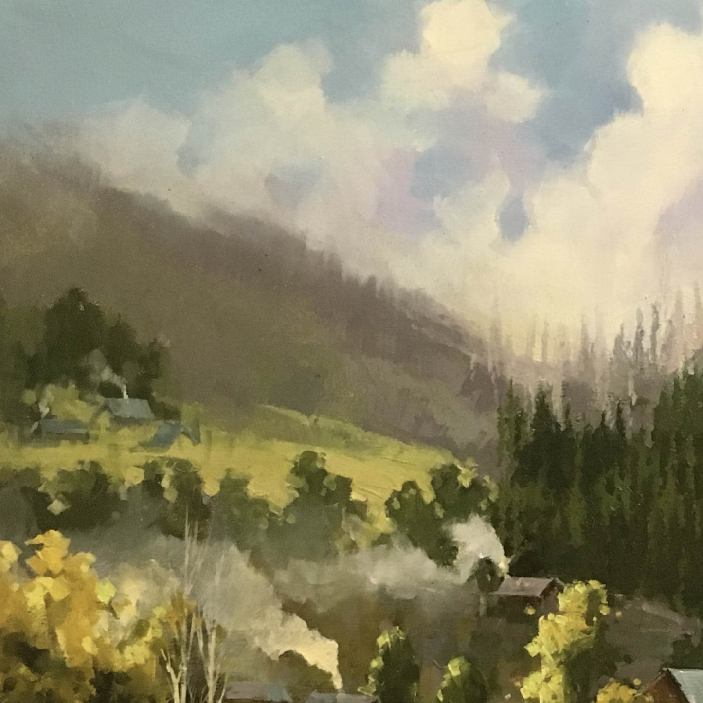 landscape painting"A Retreat in Mountains and Waters"
