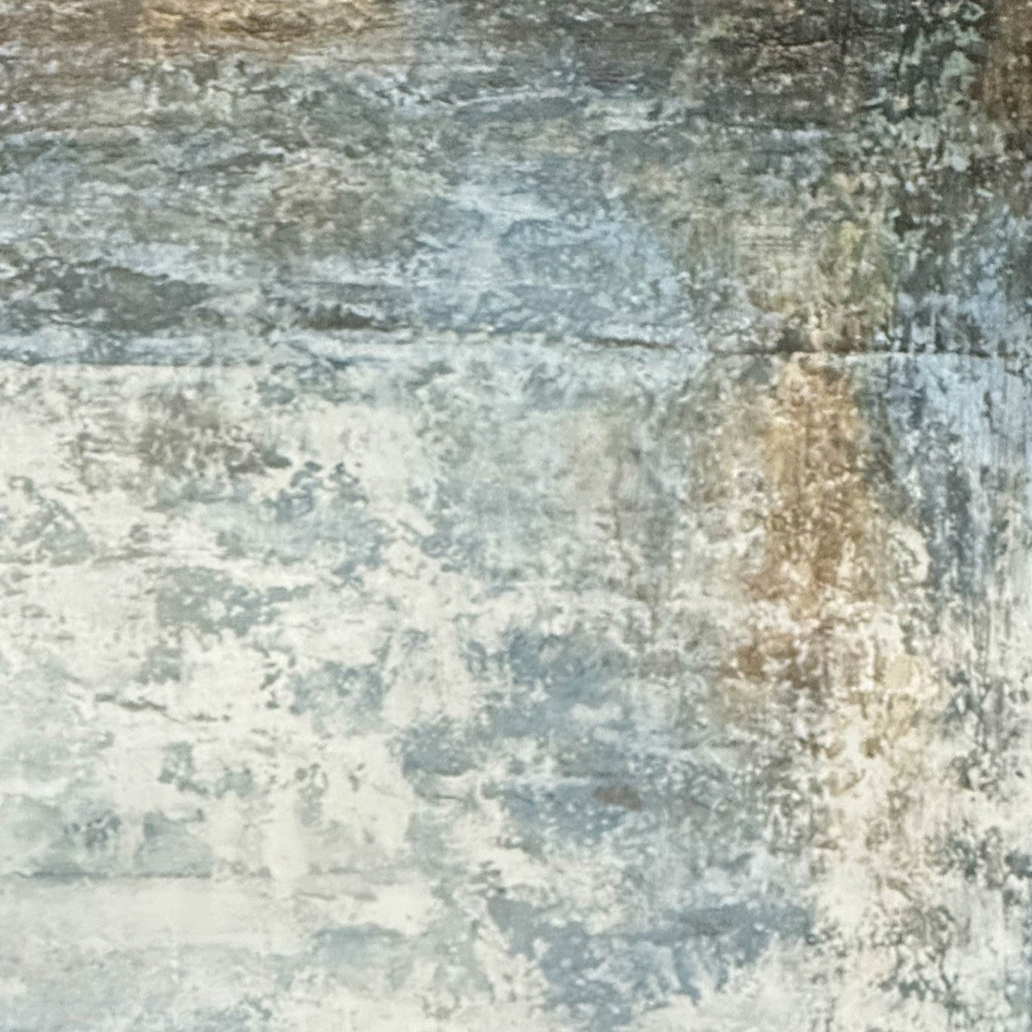 Abstract Painting"The Blue - Gold Dream of Mottled Years"
