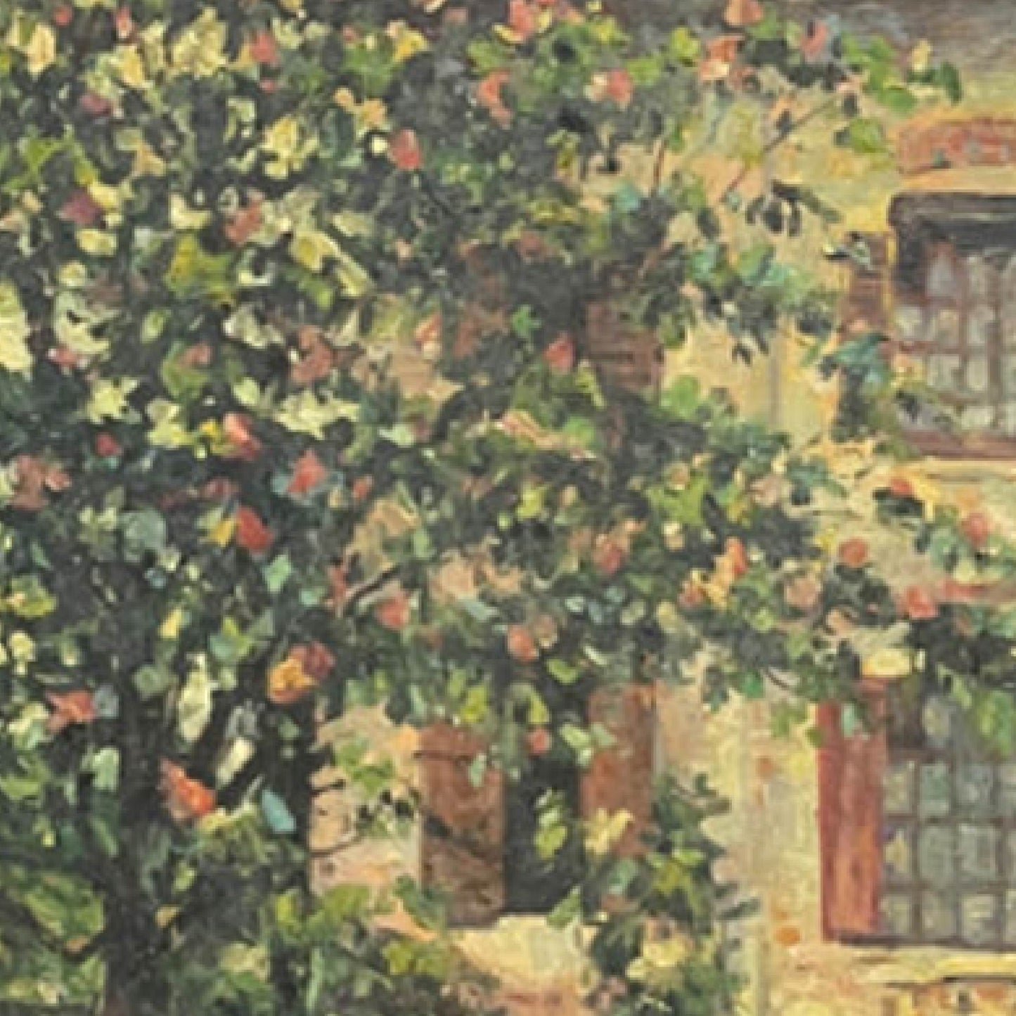 landscape painting"Impression·Afternoon Garden "