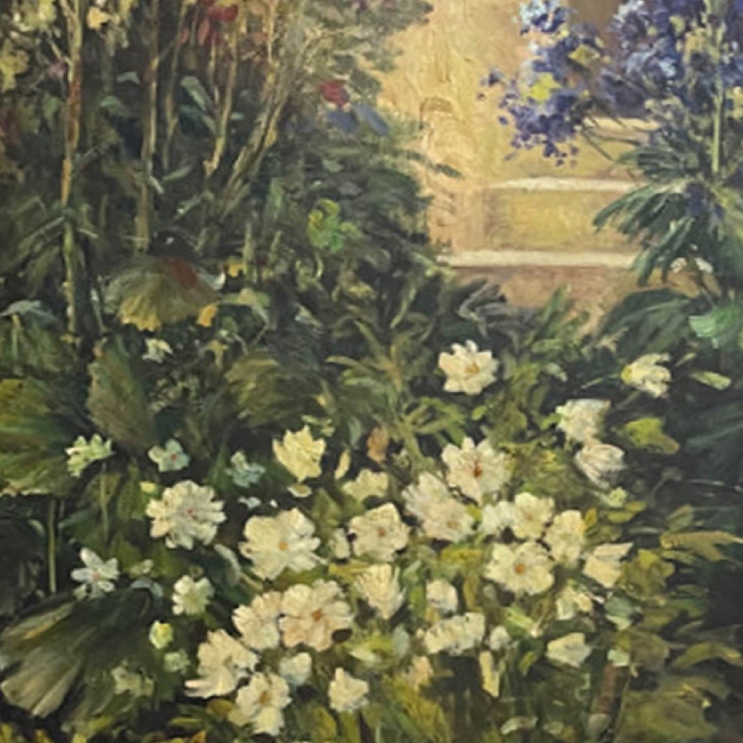landscape painting"Flowery Hush"