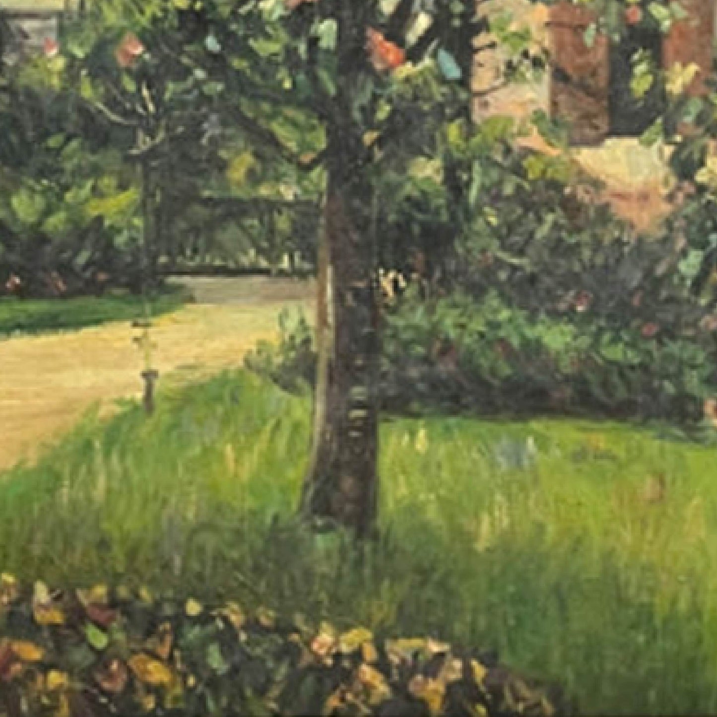 landscape painting"Impression·Afternoon Garden "