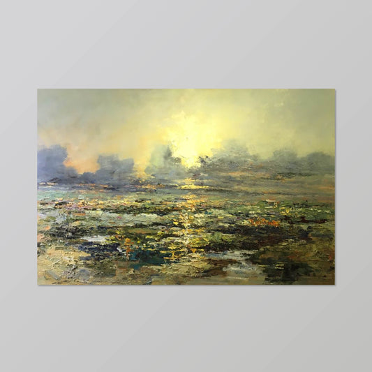 landscape painting"Dawn - Dusk Crossing"