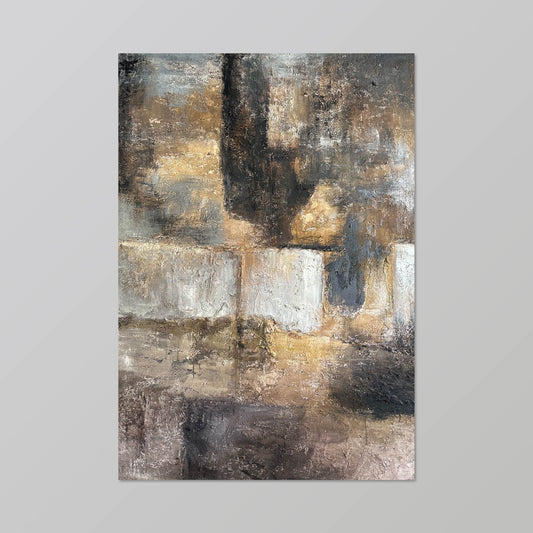 Abstract Painting"Fragments of Old Dreams"