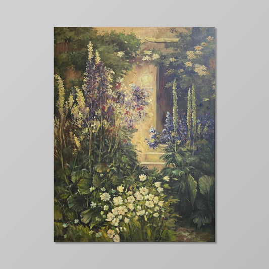 landscape painting"Flowery Hush"
