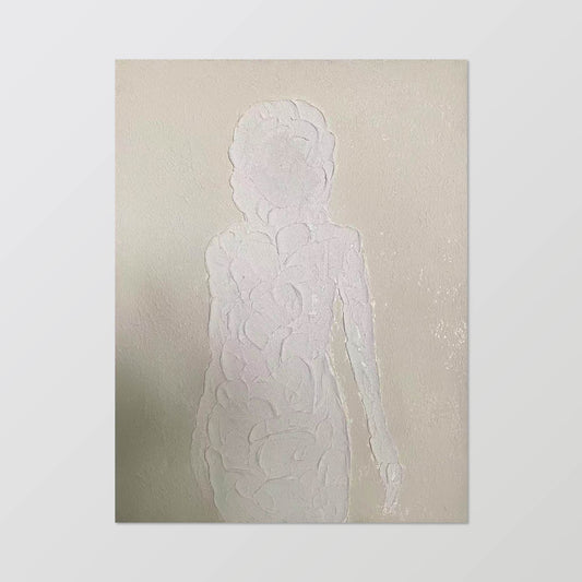texture painting"Veil"