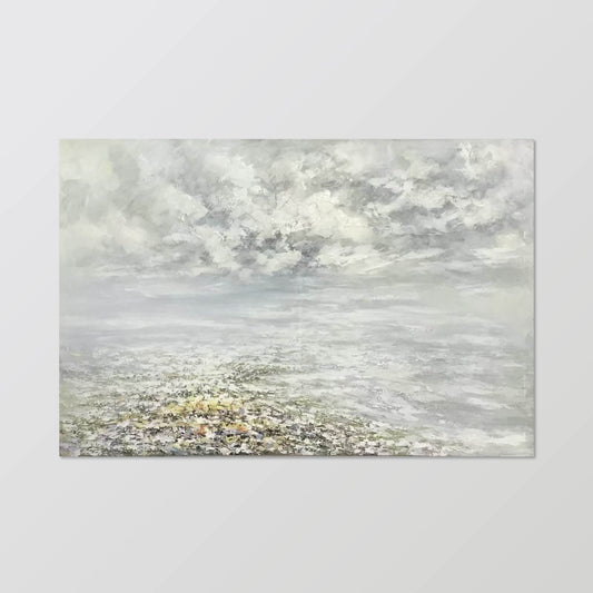 landscape painting"Shadow of Clouds and Charm of Waters "